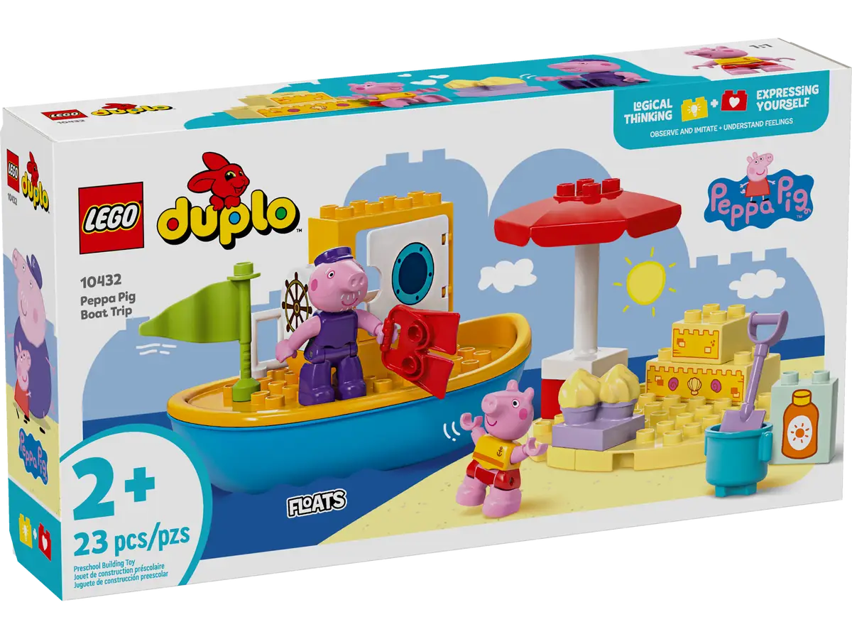 Peppa Big bootreis LEGO 10432