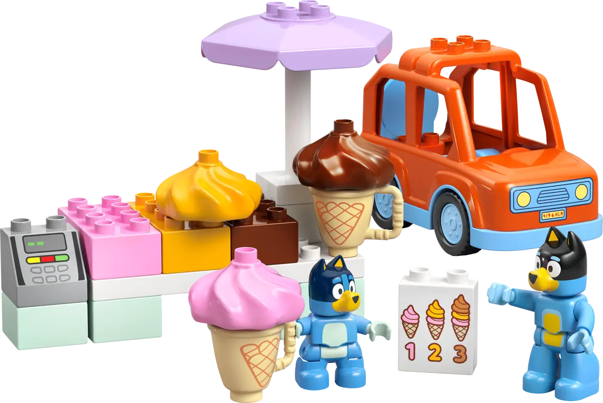 Ice Cream Trip with Bluey LEGO 10458