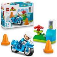 Blue Police Motorcycle LEGO 10471