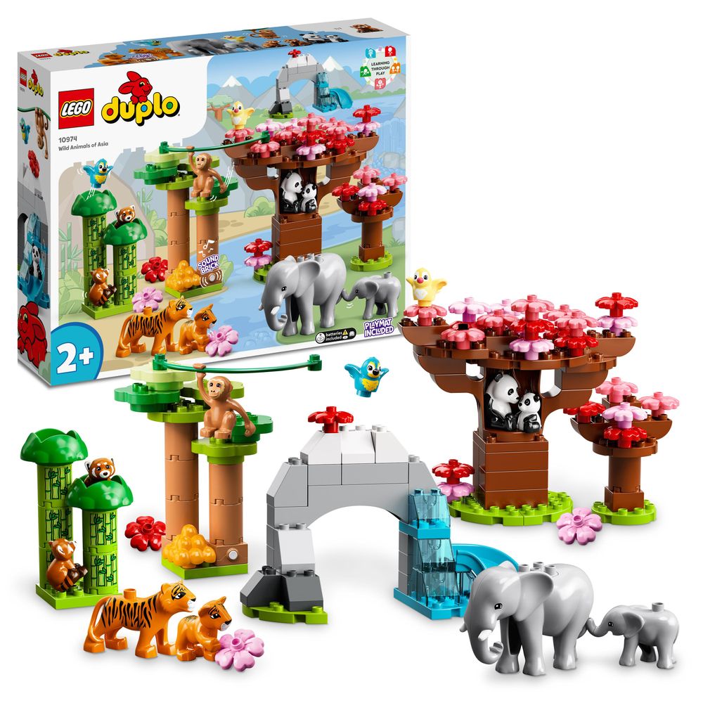 Wilde dieren van Azië LEGO 10974