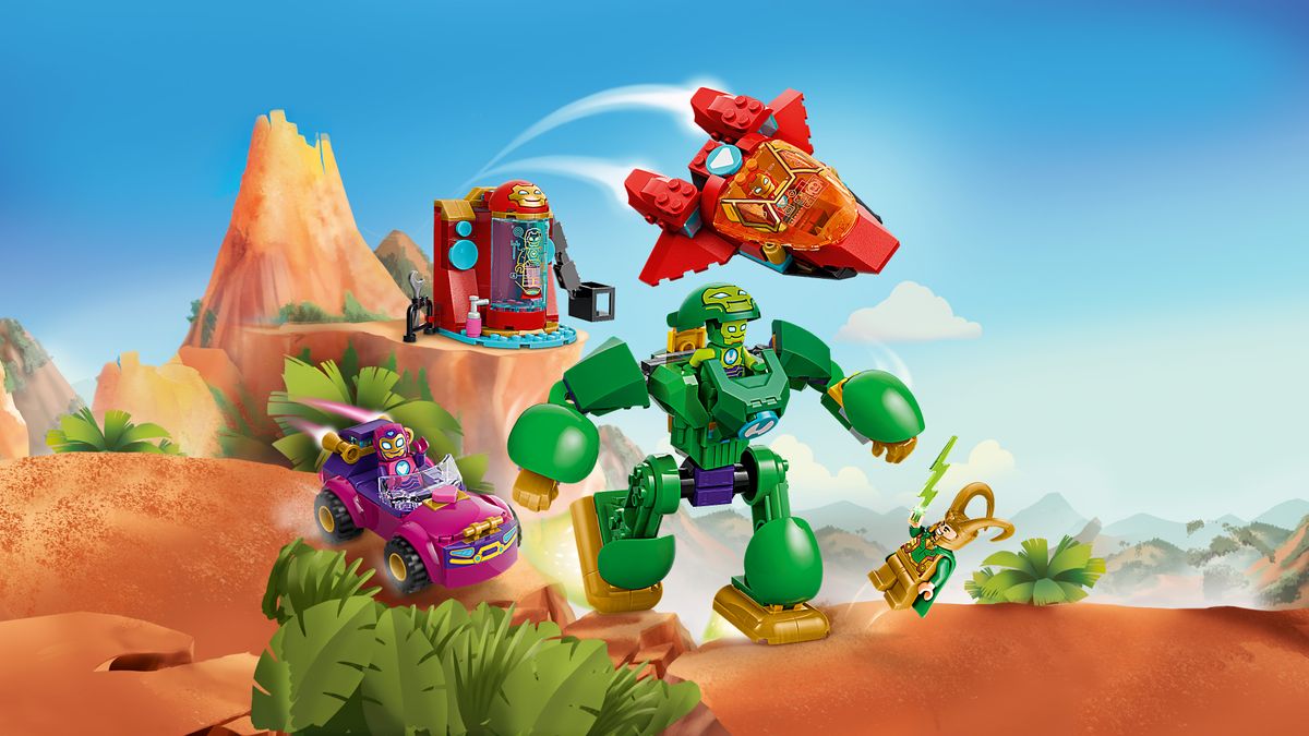 Loki vs. Team Iron Man LEGO 11211