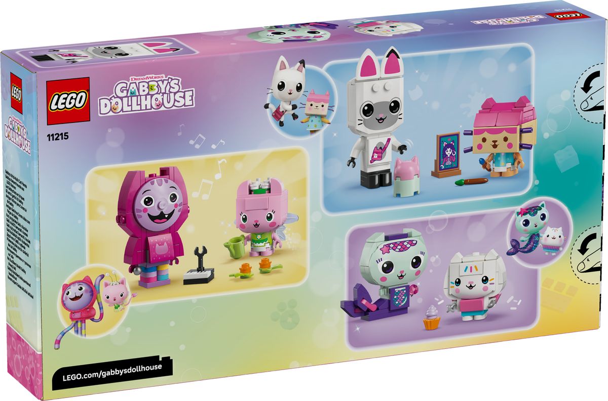 Gabby's Brick-Built Cat Friends LEGO 11215