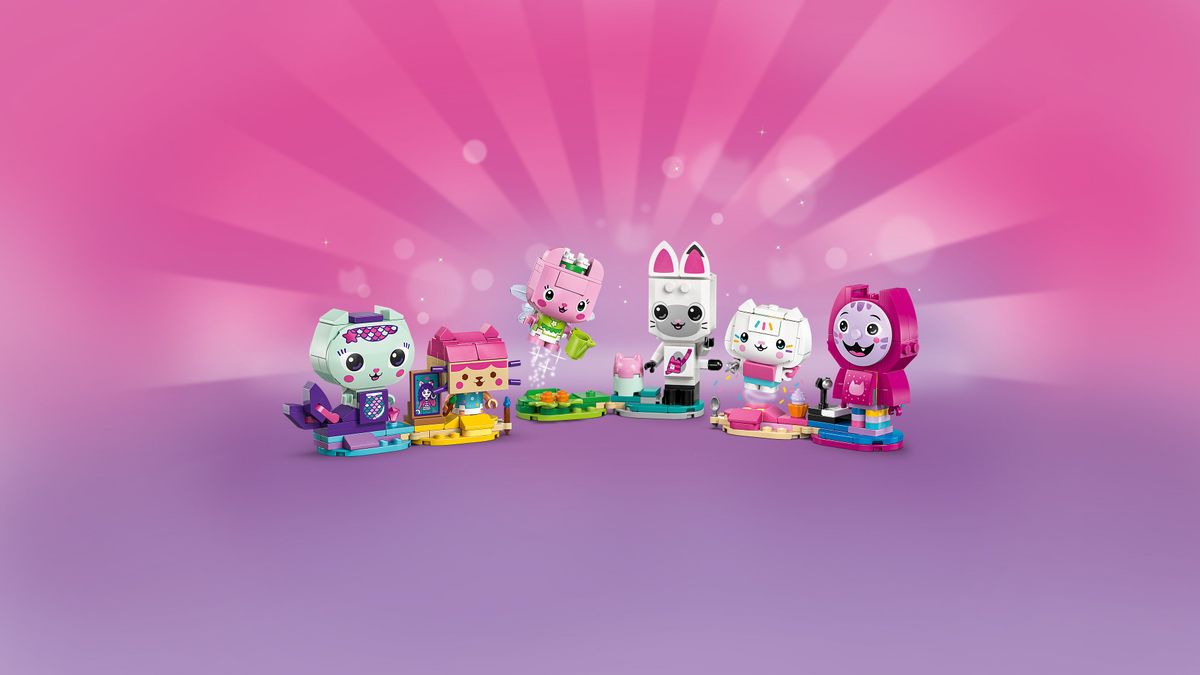 Gabby's Brick-Built Cat Friends LEGO 11215