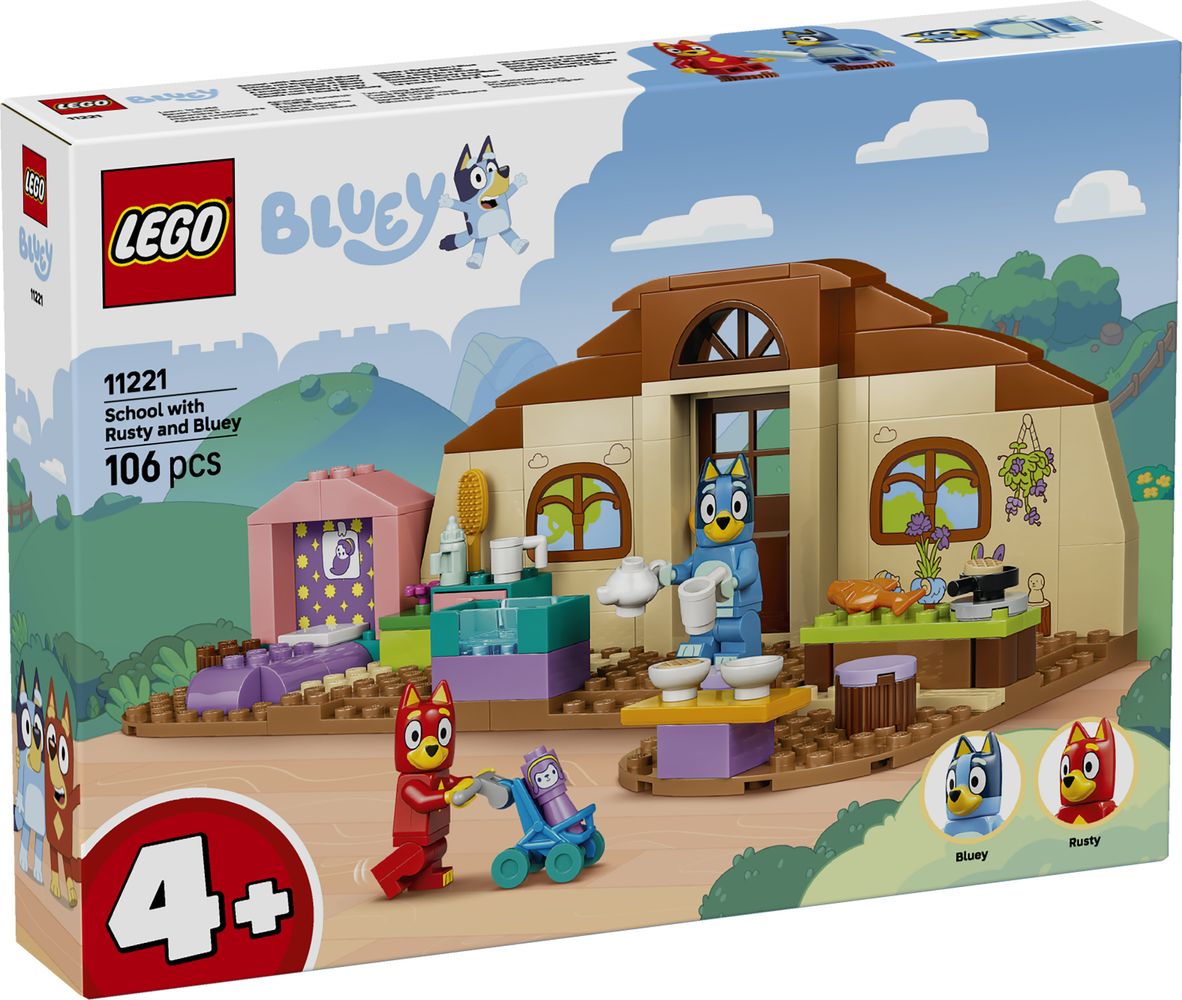 School with Rusty and Bluey LEGO 11221