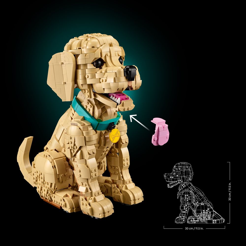 Golden Retriever Puppy LEGO 11384