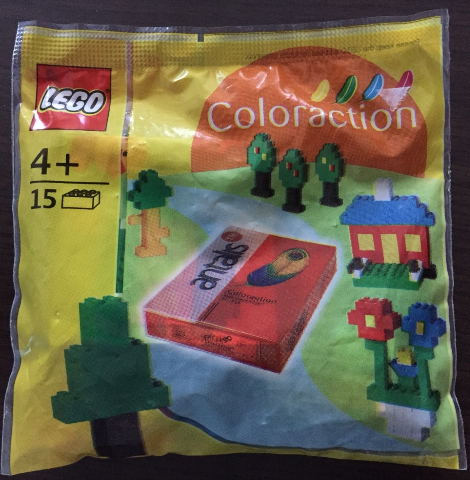 Trial Size Bag - Coloraction polybag LEGO 1270-3