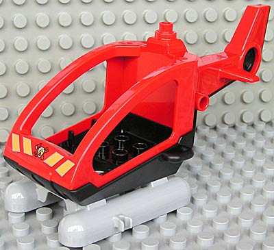 1314c03pb01 | Duplo Helicopter Body Medium with Cabin | LEGOPART