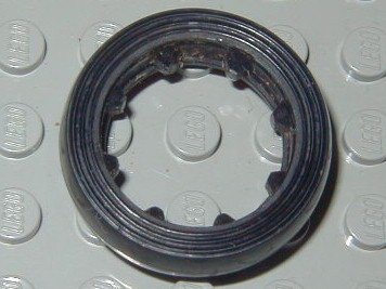 132teeth | Tire Smooth - Small Solid with Teeth | LEGOPART