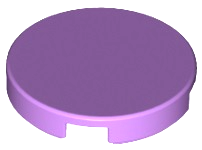 14769 | Tile, Round 2 x 2 with Bottom Stud Holder | LEGOPART