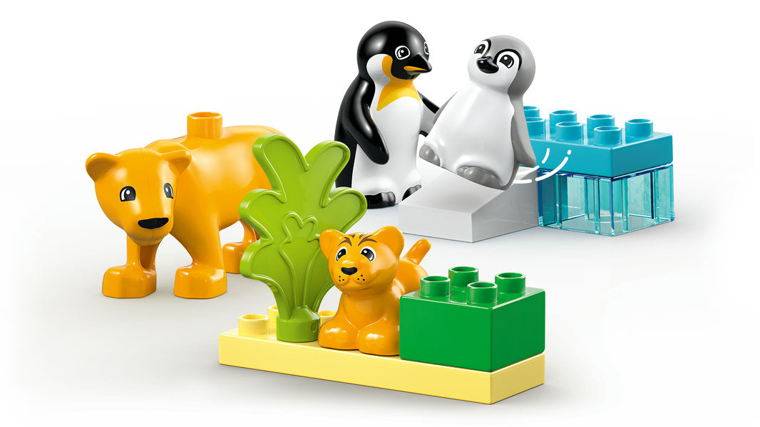 Wild Animal Families: Penguins & Lions LEGO 10442