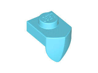 15070 | Plate, Modified 1 x 1 with Tooth Vertical | LEGOPART