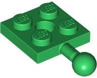 15456 | Plate, Modified 2 x 2 with Tow Ball and Hole | LEGOPART