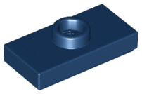 15573 | Plate, Modified 1 x 2 with 1 Stud with Groove and Bottom Stud Holder | LEGOPART