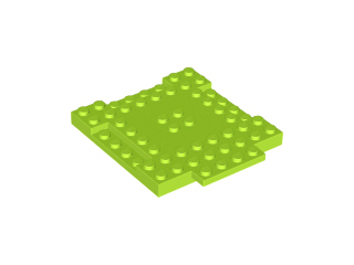 15624 | Brick, Modified 8 x 8 x 2/3 with 1 x 4 Indentations and 1 x 4 Plate | LEGOPART