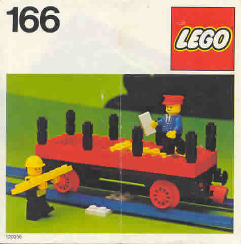 166-1 | Flat Wagon | INSTRUCTIONS | LEGOPART