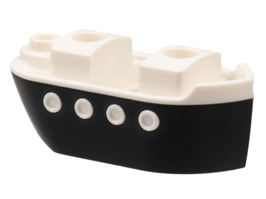 1820pb01 | Minifigure Costume Ferry Boat / Ship with Molded White Top Pattern | LEGOPART