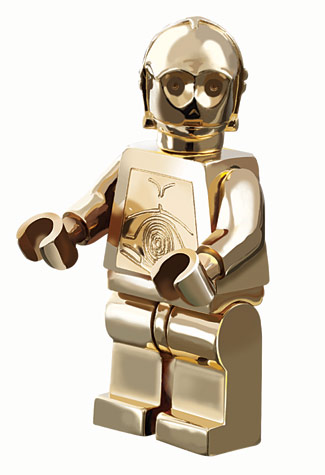 C-3PO - Chrome Gold (SW 30th Anniversary Edition) LEGO sw0158