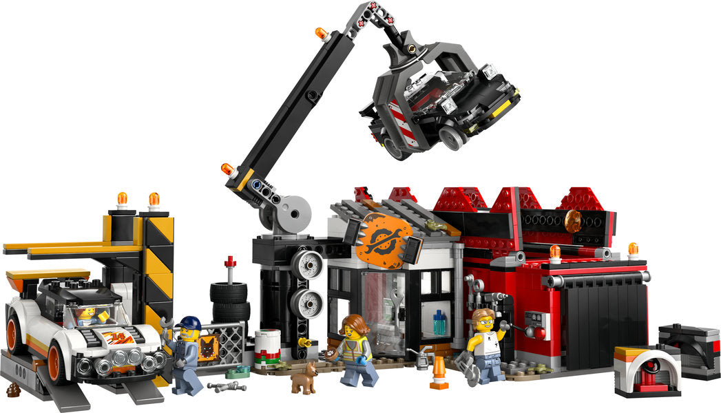 Scrapyard with Cars LEGO 60472