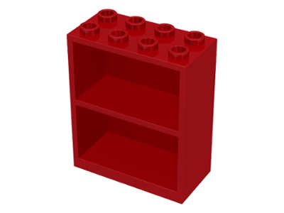 1 | Homemaker Bookcase 2 x 4 x 4 | LEGOPART