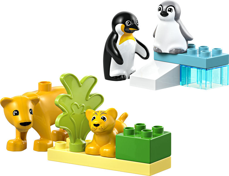 Wild Animal Families: Penguins & Lions LEGO 10442