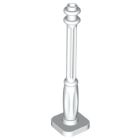 2039 | Support 2 x 2 x 7 Lamp Post, 6 Base Flutes | LEGOPART