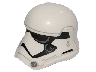 20904pb05 | Minifigure, Headgear Helmet SW Stormtrooper Ep. 8 Pointed Mouth Pattern | LEGOPART