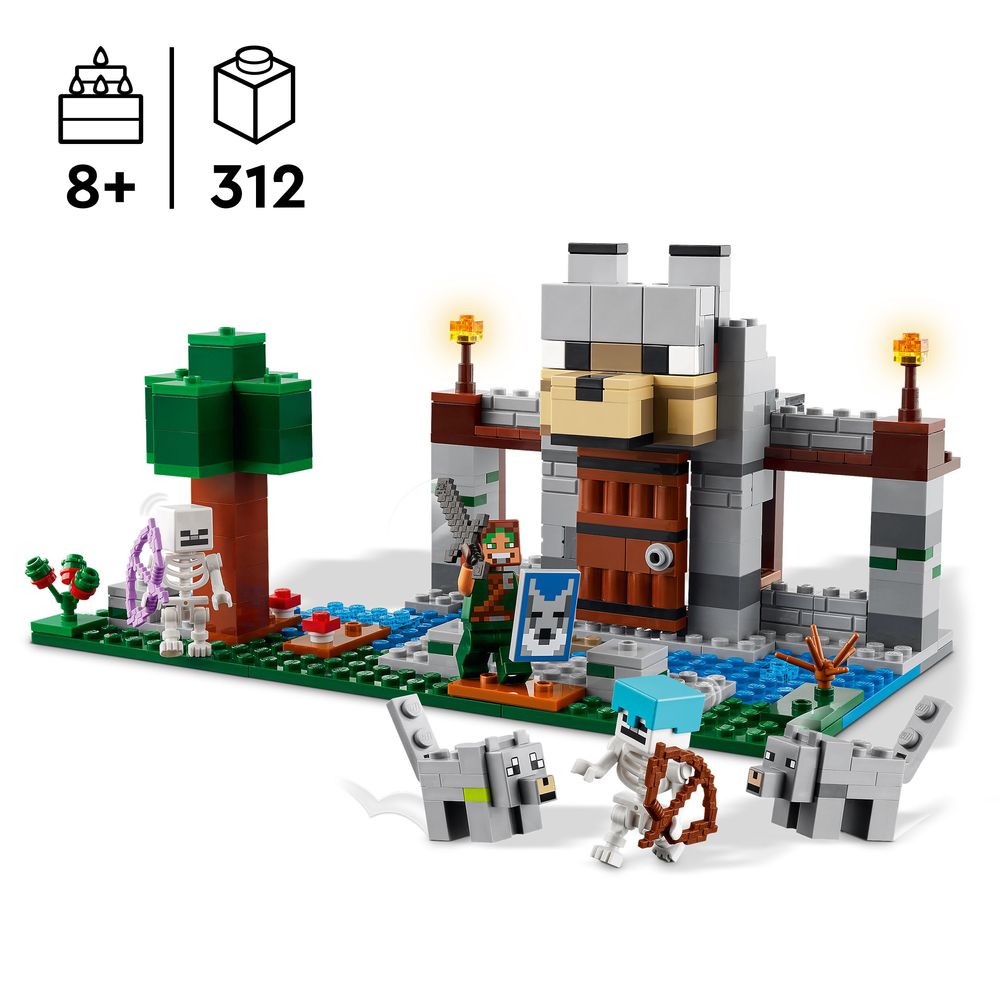 The Wolf Stronghold LEGO 21261