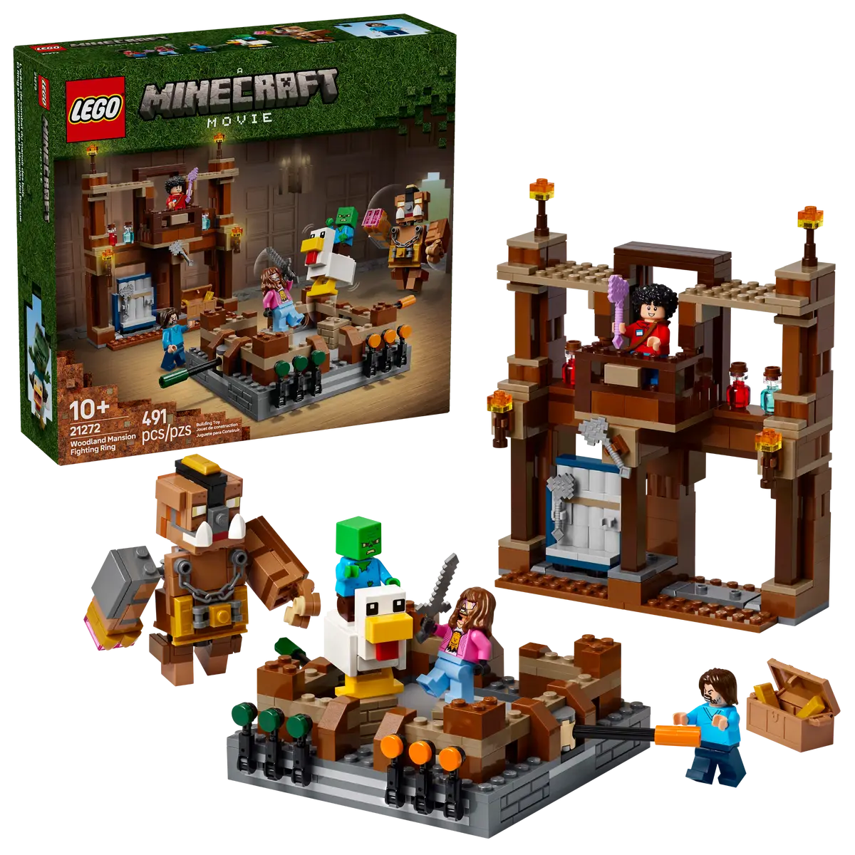 Woodland Mansion Fighting Ring LEGO 21272