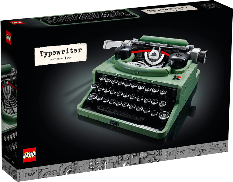 Typewriter LEGO 21327