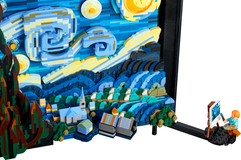 Vincent van Gogh - De sterrennacht LEGO 21333