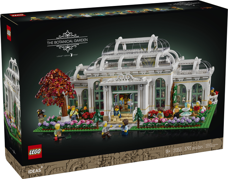 The Botanical Garden LEGO 21353 | Fyrebrick.be