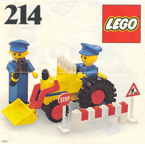 214-1 | Road Repair | INSTRUCTIONS | LEGOPART