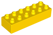 2300 | Duplo, Brick 2 x 6 | LEGOPART