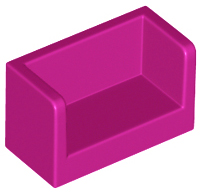 23969 | Panel 1 x 2 x 1 with Rounded Corners and 2 Sides | LEGOPART