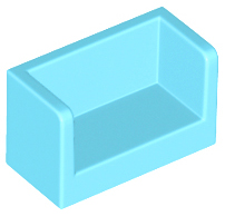 23969 | Panel 1 x 2 x 1 with Rounded Corners and 2 Sides | LEGOPART