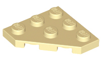 2450 | Wedge, Plate 3 x 3 Cut Corner | LEGOPART