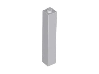 2453b | Brick 1 x 1 x 5 - Solid Stud | LEGOPART