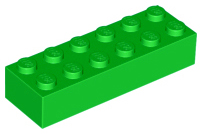 2456 | Brick 2 x 6 | LEGOPART