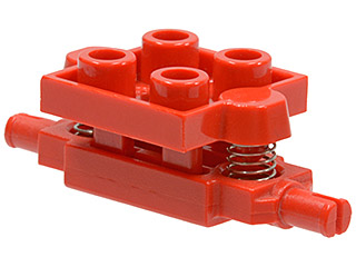 2484c01 | Vehicle, Spring Wheels Holder 2 x 2 | LEGOPART