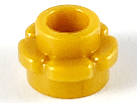 24866 | Plate, Round 1 x 1 with Flower Edge | LEGOPART