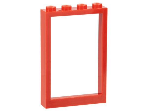 2493a | Window 1 x 4 x 5 with Solid Studs | LEGOPART