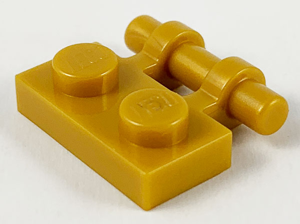 2540 | Plate, Modified 1 x 2 with Bar Handle on Side - Free Ends | LEGOPART