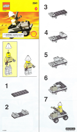 2541-1 | Adventurer Car | INSTRUCTIONS | LEGOPART