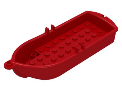 2551 | Boat, 14 x 5 x 2 with Oarlocks and 2 Hollow Inside Studs | LEGOPART