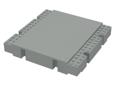 2617 | Baseplate, Raised Platform 16 x 16 x 2 1/3 | LEGOPART