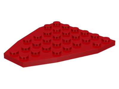 2625 | Wedge, Plate 7 x 6 without Stud Notches | LEGOPART