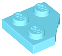 26601 | Wedge, Plate 2 x 2  Cut Corner | LEGOPART