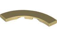 27507 | Tile, Round Corner 4 x 4 Macaroni | LEGOPART