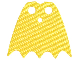 29028 | Minifigure Cape Cloth with Top Holes and Scalloped 5 Points Bottom | LEGOPART