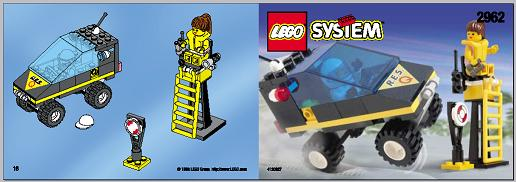 2962-1 | Res-Q Lifeguard | INSTRUCTIONS | LEGOPART